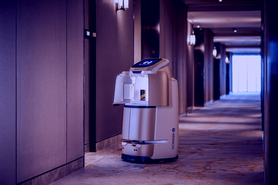 Keenon ButlerBot W3, KEENON (KLEENBOT) — Сервисный робот: купить и аренда | Robymax ECO