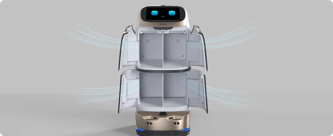 Keenon ButlerBot W3, KEENON (KLEENBOT) — Сервисный робот, фото 3: купить и аренда