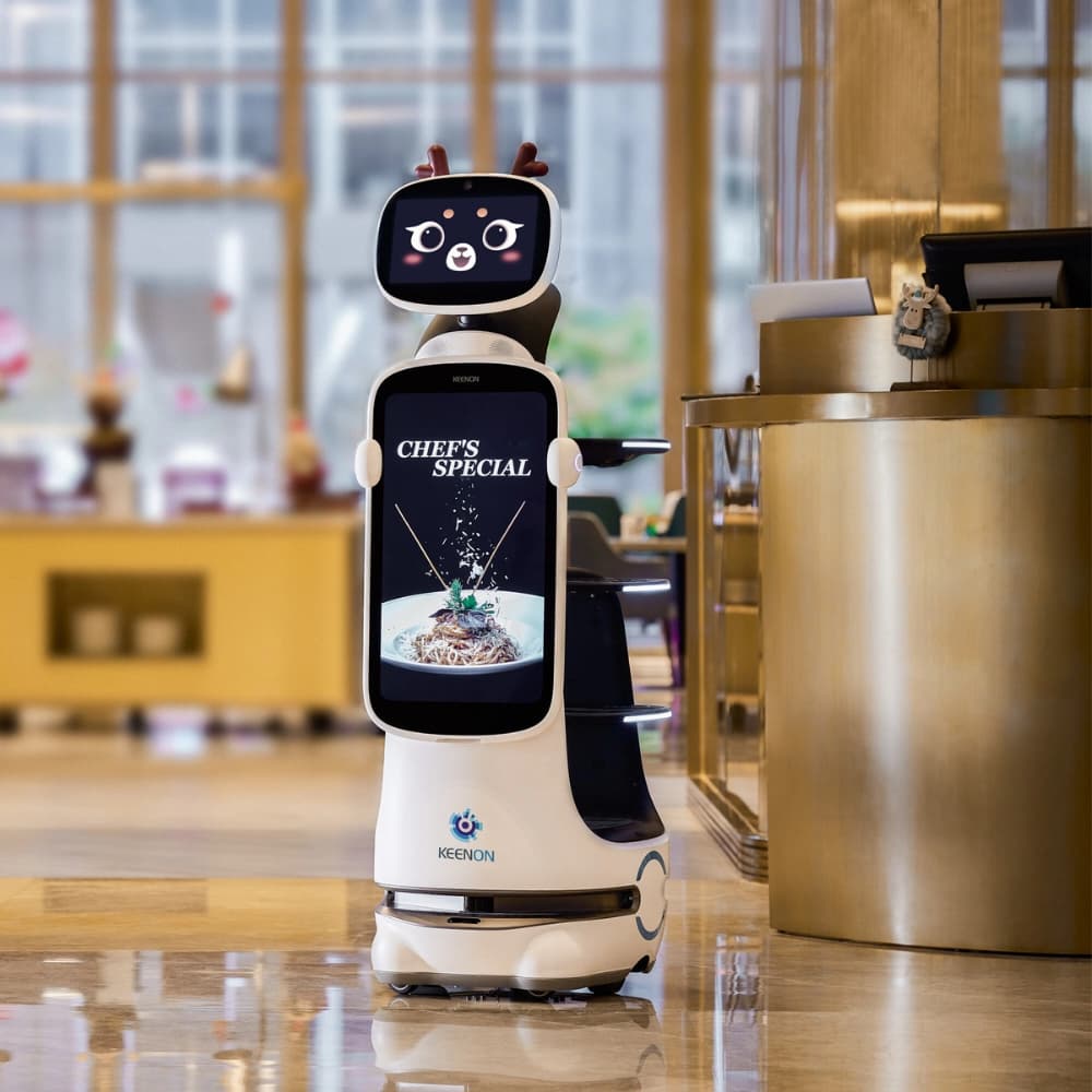 Keenon DinerBot T10, KEENON (KLEENBOT) — Сервисный робот купить и в аренду