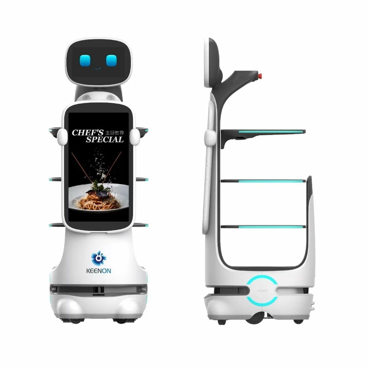 Keenon DinerBot T10, KEENON (KLEENBOT) — Сервисный робот, фото 3: купить и аренда