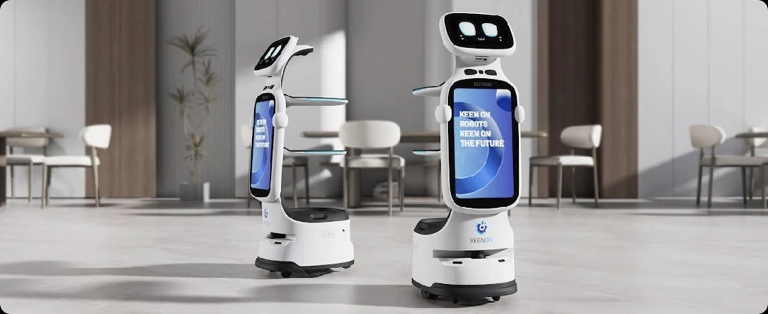 Keenon DinerBot T11, KEENON (KLEENBOT) — Сервисный робот: купить и аренда | Robymax ECO
