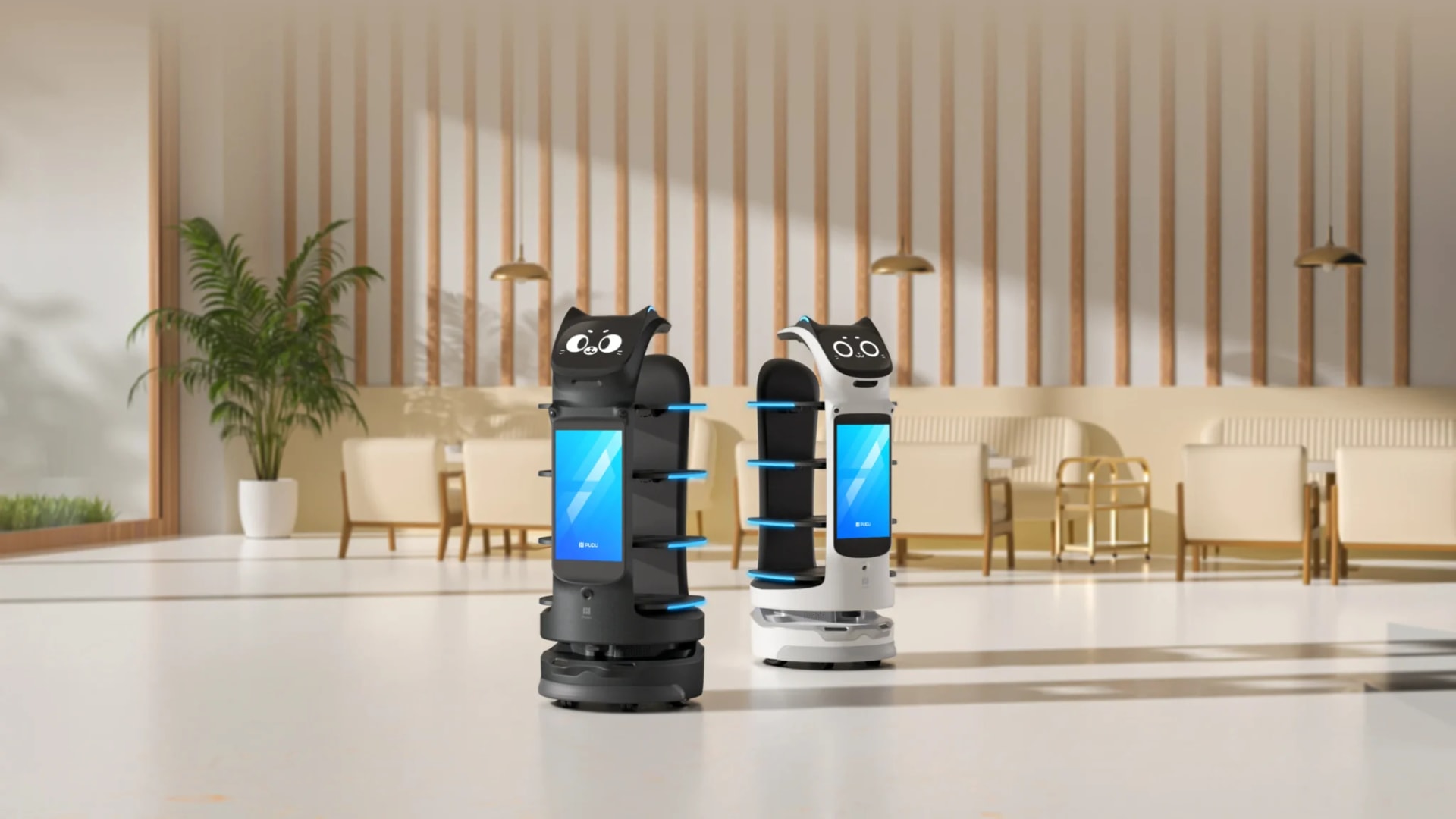 PUDU BellaBot Pro, PUDU — Сервисный робот: купить и аренда | Robymax ECO
